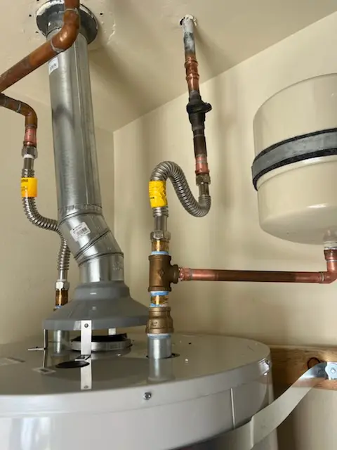 Water heater installation and plumbing repair in Airmont Acres